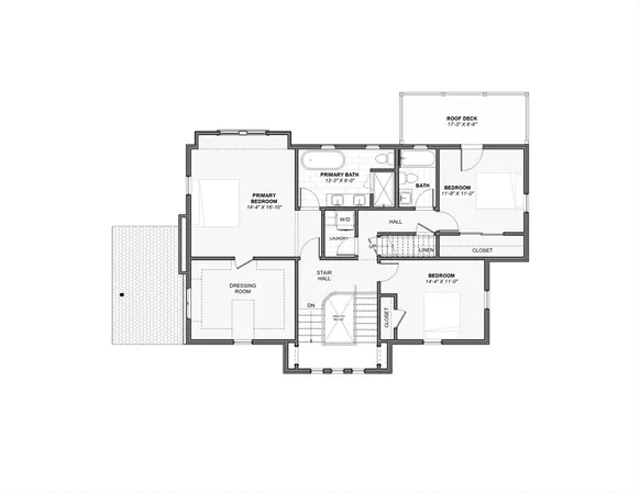 a picture of a floor plan