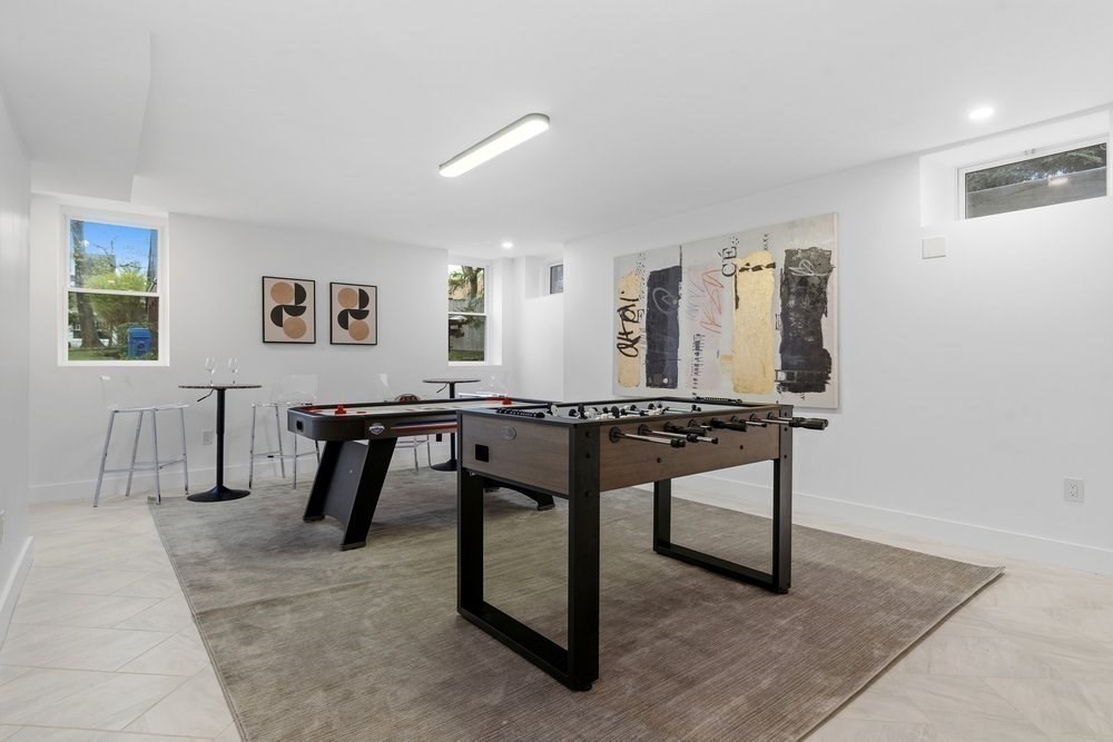 1806 Beacon Street Newton, MA 02468 - Photo 32 of 38 a room with furniture pool table and windows