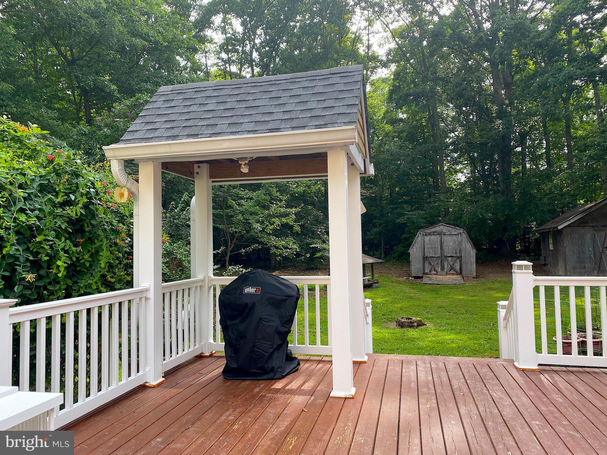 3807 Stoneybrook Road White Plains, MD 20695 - Photo 10 of 31 Lighted "grill gazebo" w/ rainwater catch basin.