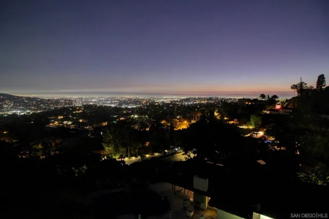 outdoor view of city and ocean