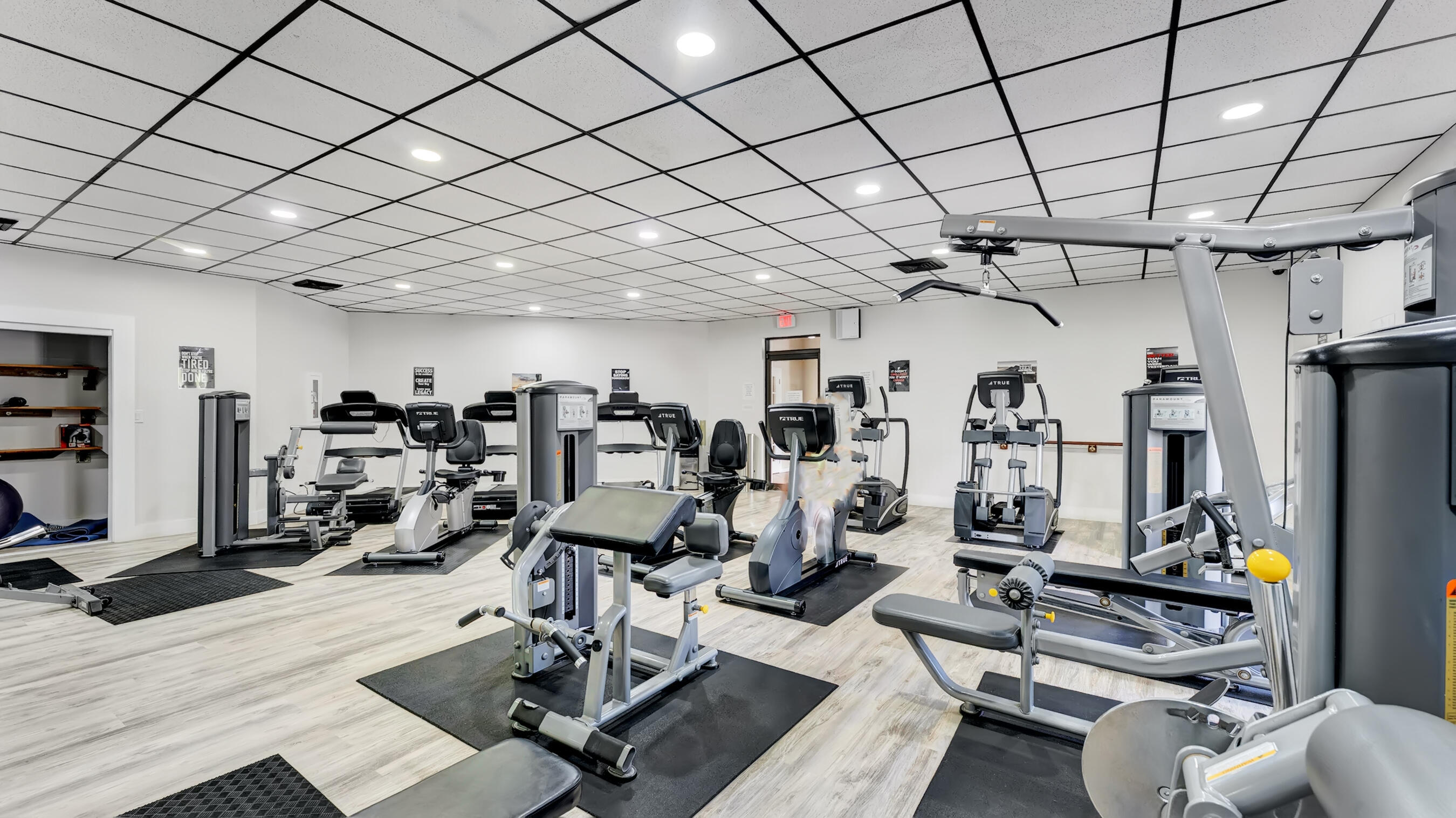 755 Dotterel Road, Unit 1307 Delray Beach, FL 33444 - Photo 35 of 36 a view of a room with gym equipment
