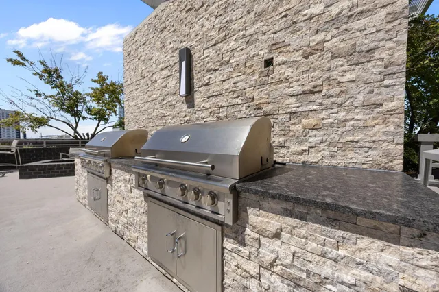 a view of a building with garden view