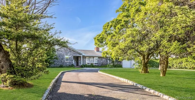 a house with garden view