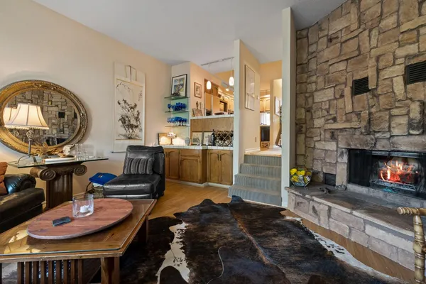 a room with storage and utility