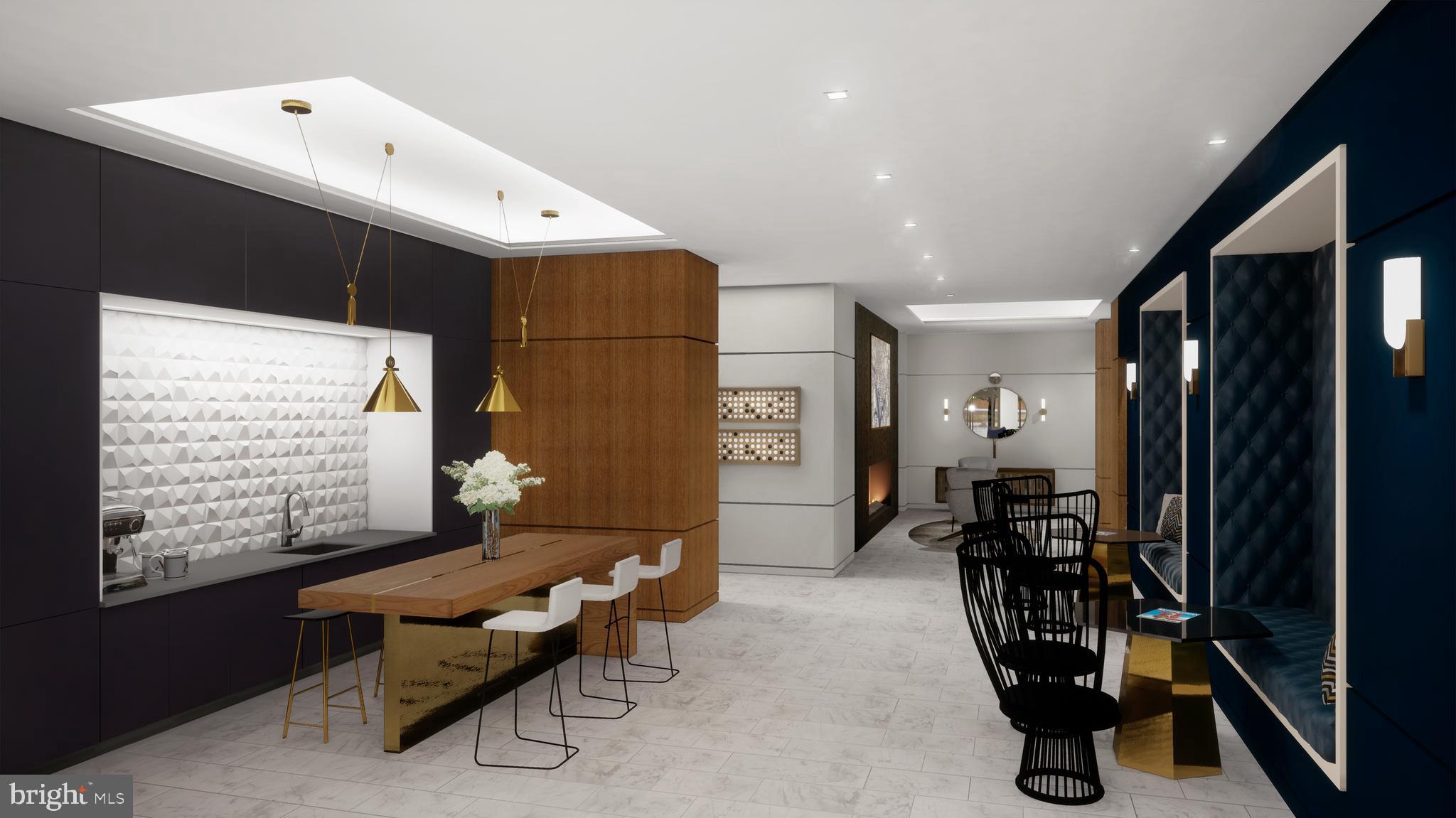 1211 Van Street Southeast, Unit TH 1F Washington, DC 20003 - Photo 2 of 16 Expansive Lobby with 24/7 Concierge & Security
