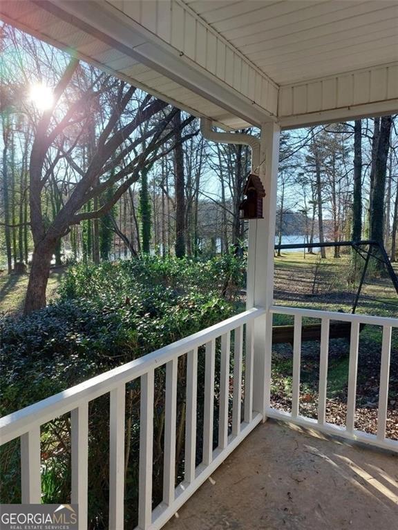 2733 Old Dawsonville Road Gainesville, GA 30506 - Photo 28 of 40 a front view of a house with a porch