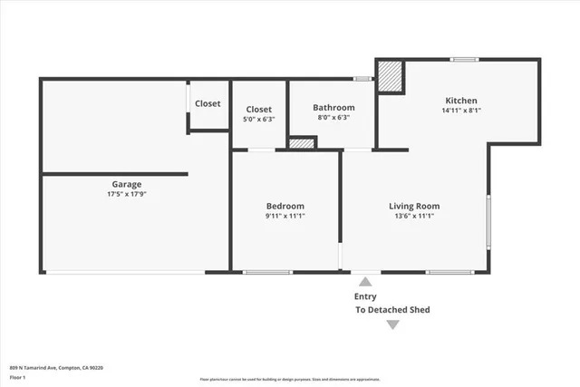$750,000 | 809 North Tamarind Avenue, Compton, CA 90220