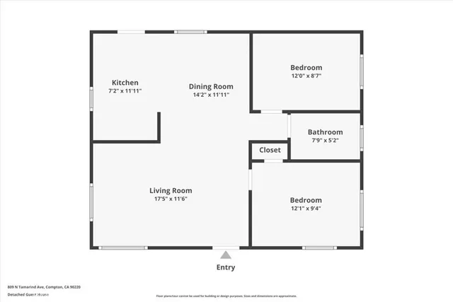 $750,000 | 809 North Tamarind Avenue, Compton, CA 90220