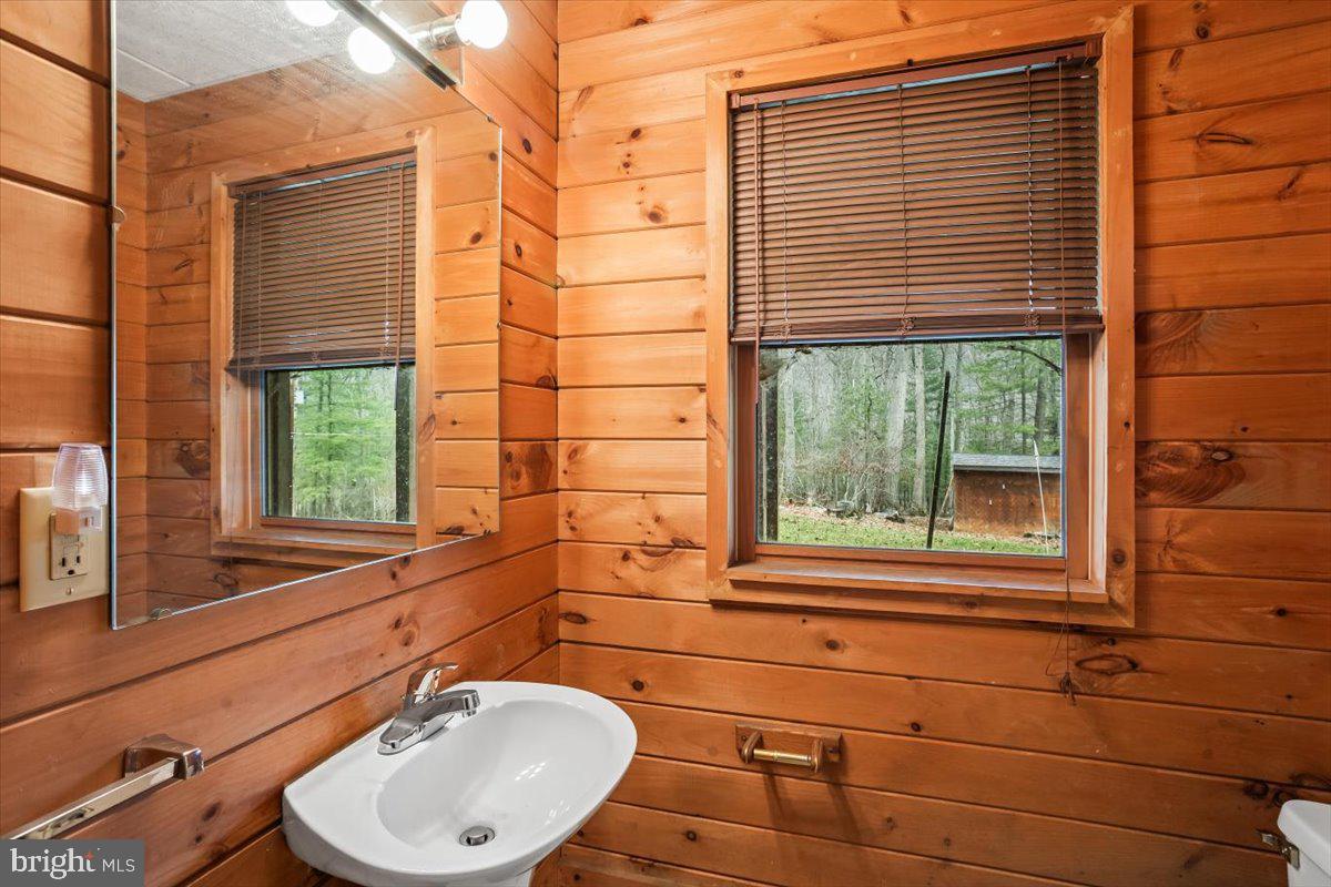 230 Laurel Run Road Dillsburg, PA 17019 - Photo 25 of 36 a bathroom with a sink a toilet and a window