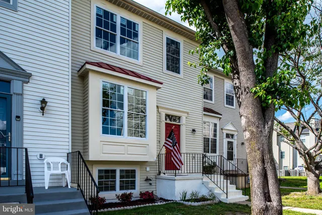 front view of house with a yard