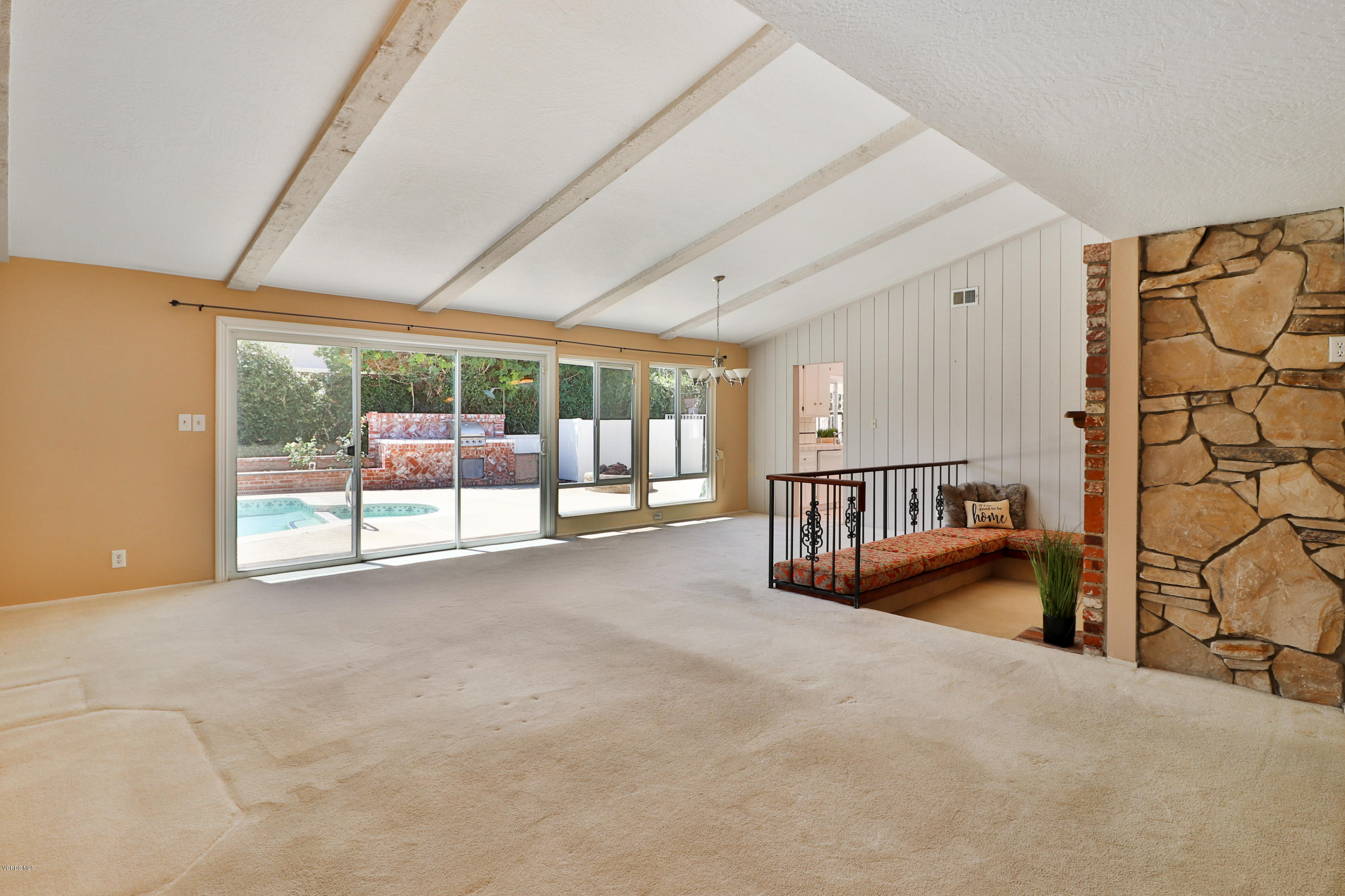 3131 Springfield Street Simi Valley, CA 93063 - Photo 4 of 38 a view of an empty room with a fireplace