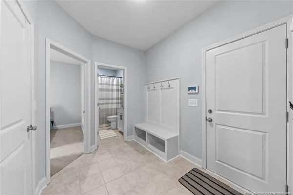 wooden floor and closet in a room