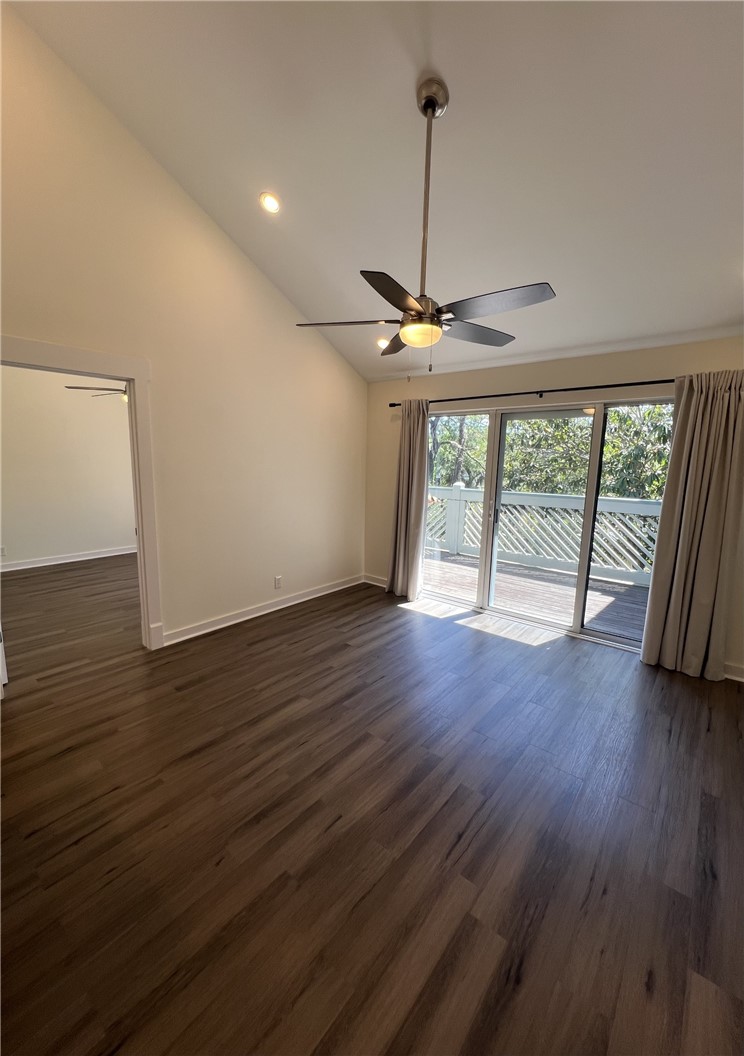 100 Blair Road, Unit E5 St. Simons Island, GA 31522 - Photo 2 of 16 living room and balcony