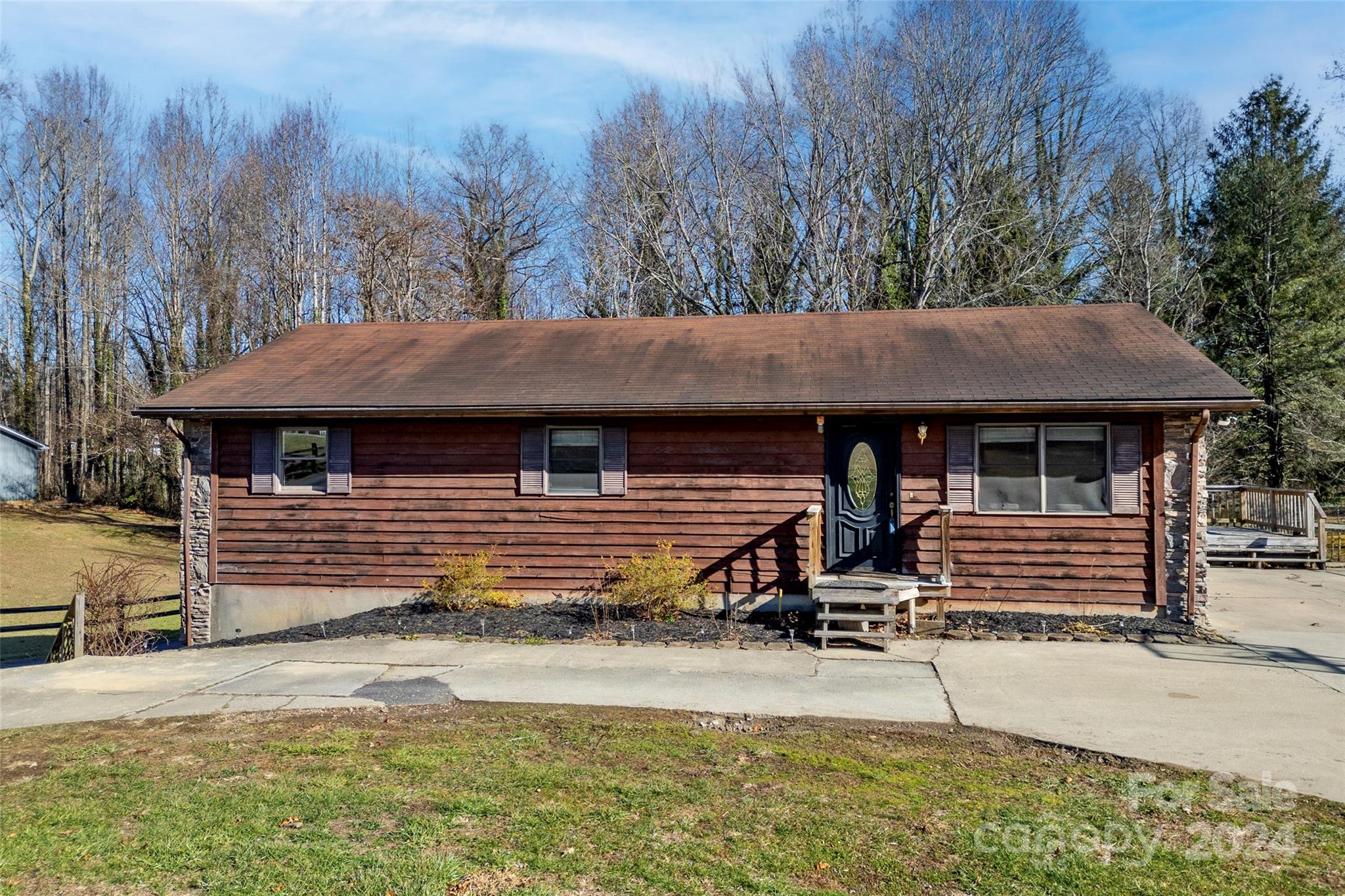 616 Oak Grove Road Flat Rock, NC 28731 - Photo 2 of 36 a view of outdoor space and yard
