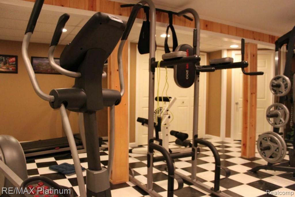 4162 Lahring Road Linden, MI 48451 - Photo 17 of 19 Lower Level Recreation Room