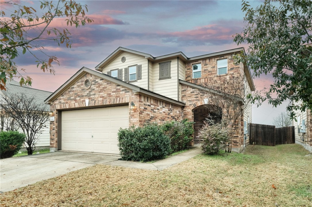 a house view with a outdoor space
