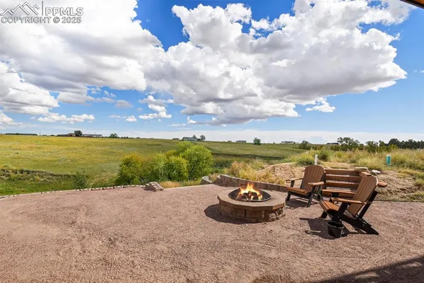 an aerial view of beach and ocean