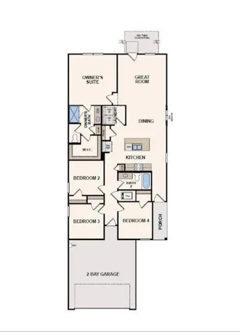$2,400 | 21022 Armstrong County Drive, Cypress, TX 77433