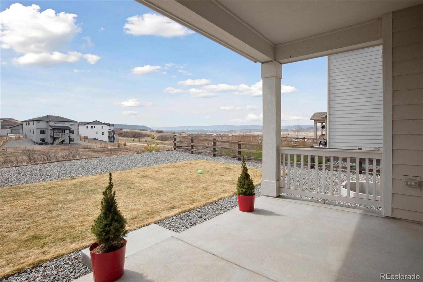 741 Simmental Loop Castle Rock, CO 80104 - Photo 39 of 50 a view of a balcony with city view