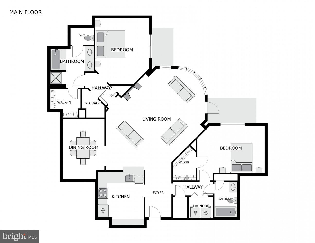 11776 Stratford House Place, Unit 1008 Reston, VA 20190 - Photo 65 of 66 Floor Plans