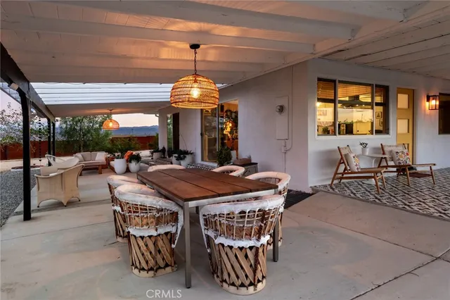 a dining table tennis table and chairs