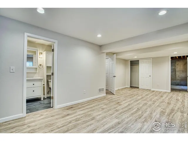 a view of empty room