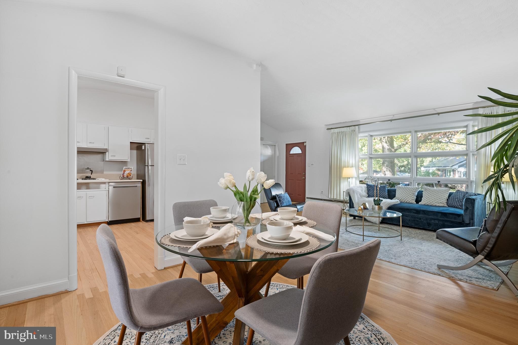 1006 Strout Street Silver Spring, MD 20901 - Photo 13 of 54 a view of a dining room with furniture window and outside view