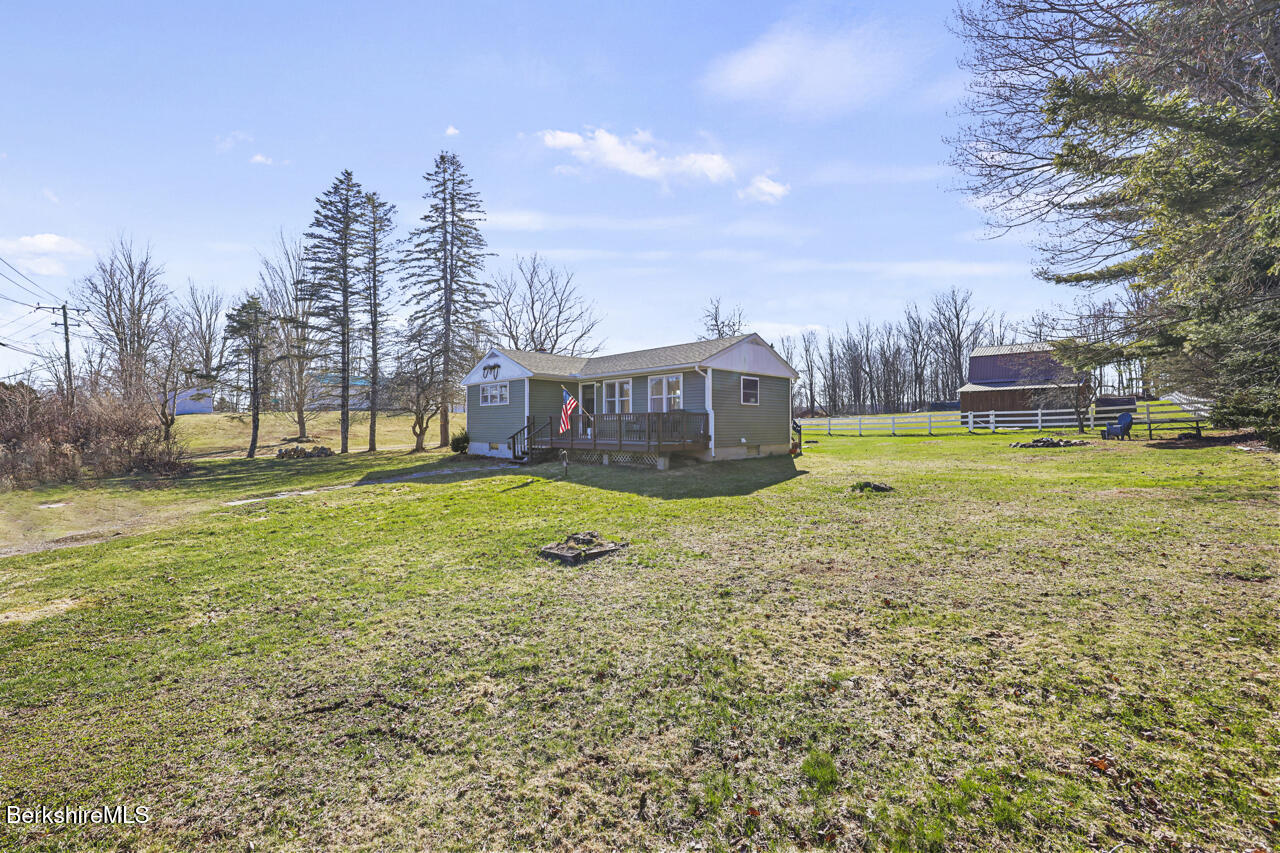 31 New Windsor Road Hinsdale, MA 01235 - Photo 15 of 15 a view of a house with a yard