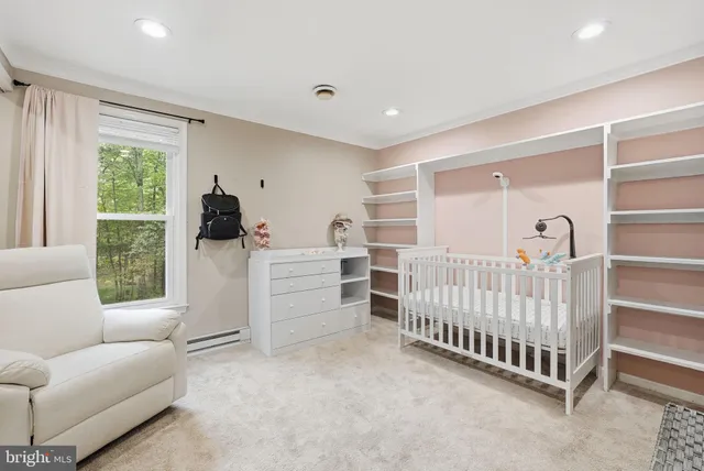 a very nice looking room with a large window