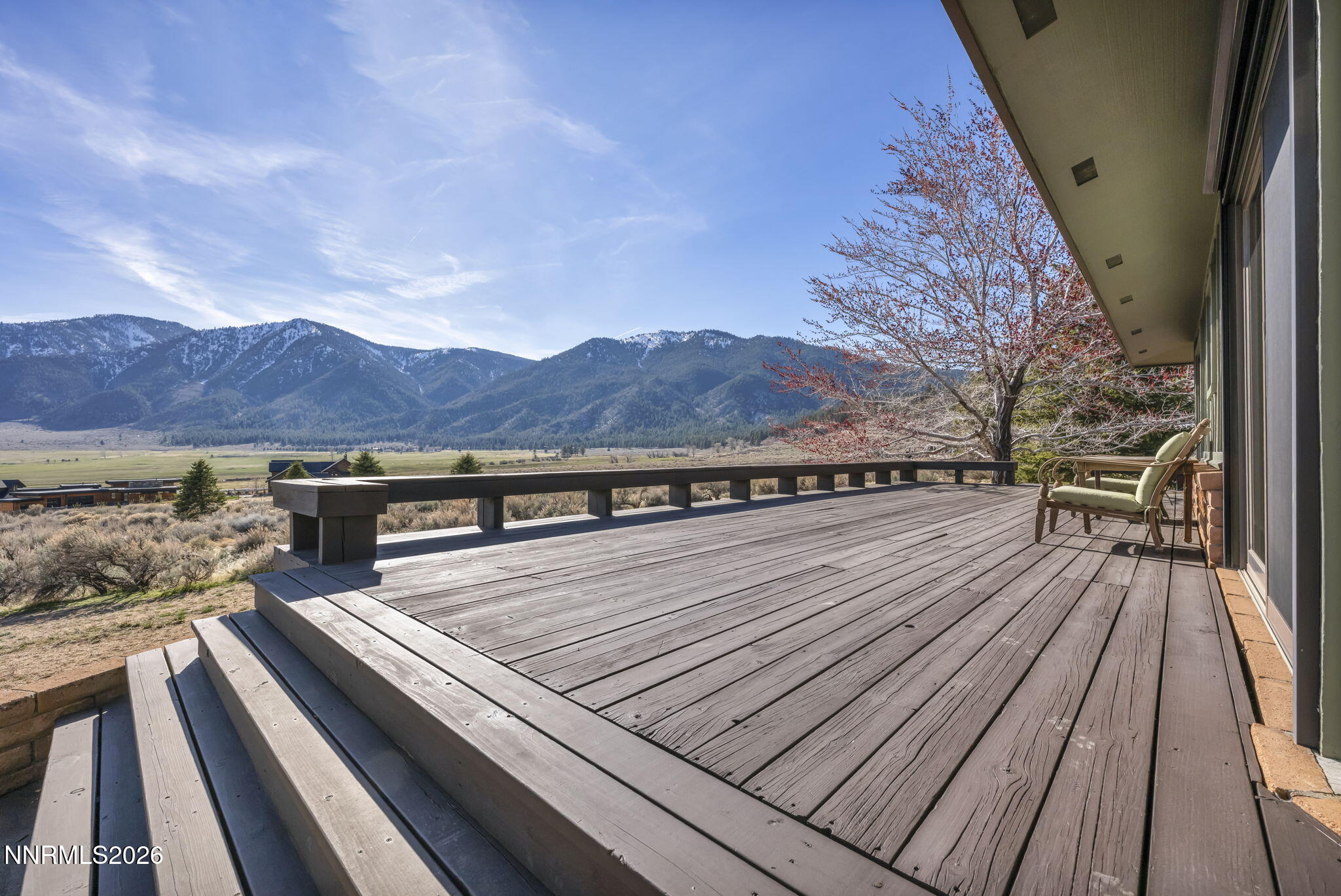 3464 Alpine View Court Carson City, NV 89705 - Photo 79 of 97 a view of balcony with wooden floor and city view