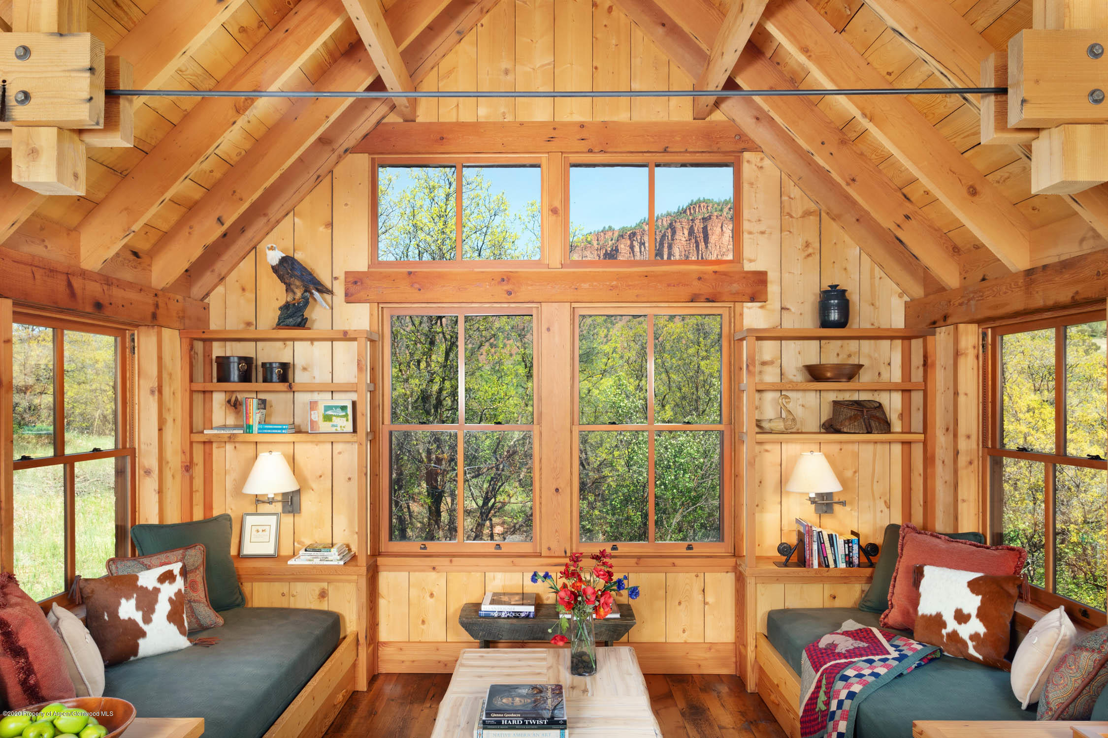 5700 Frying Pan Road Basalt, CO 81621 - Photo 8 of 45 Cabin Living Room Frames 7 Castles