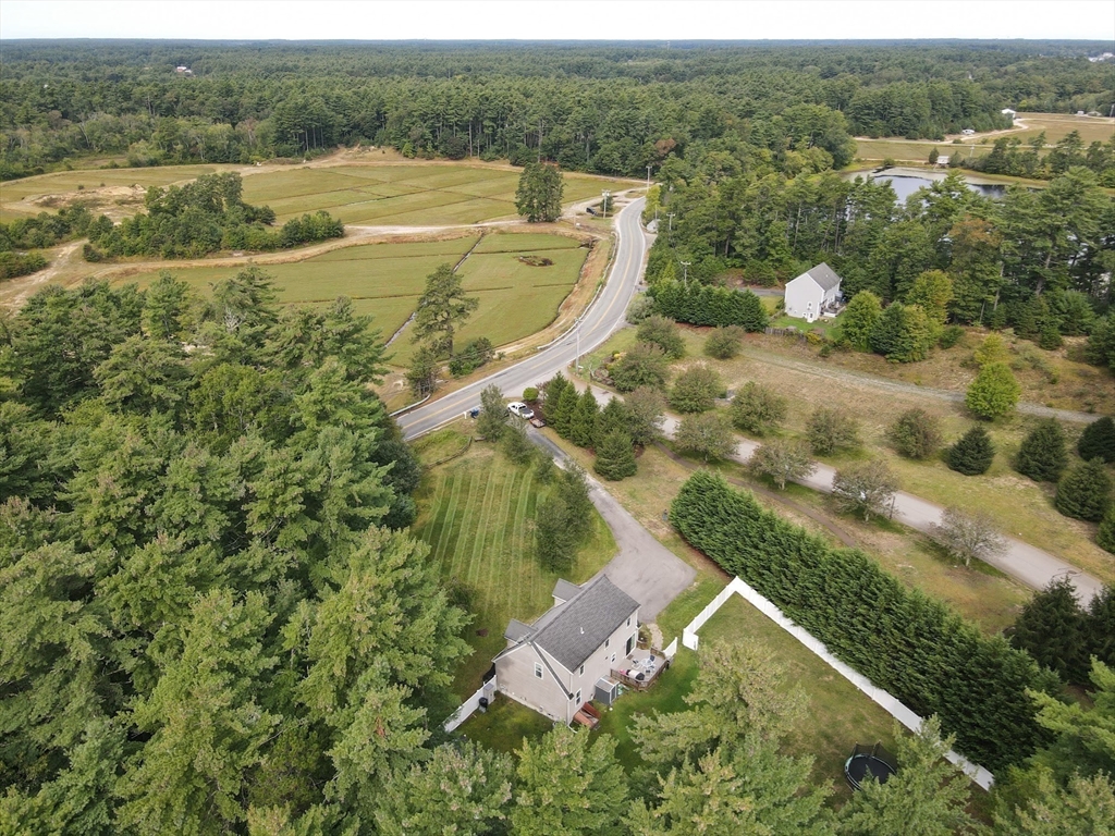 a view of a lake with a mountain