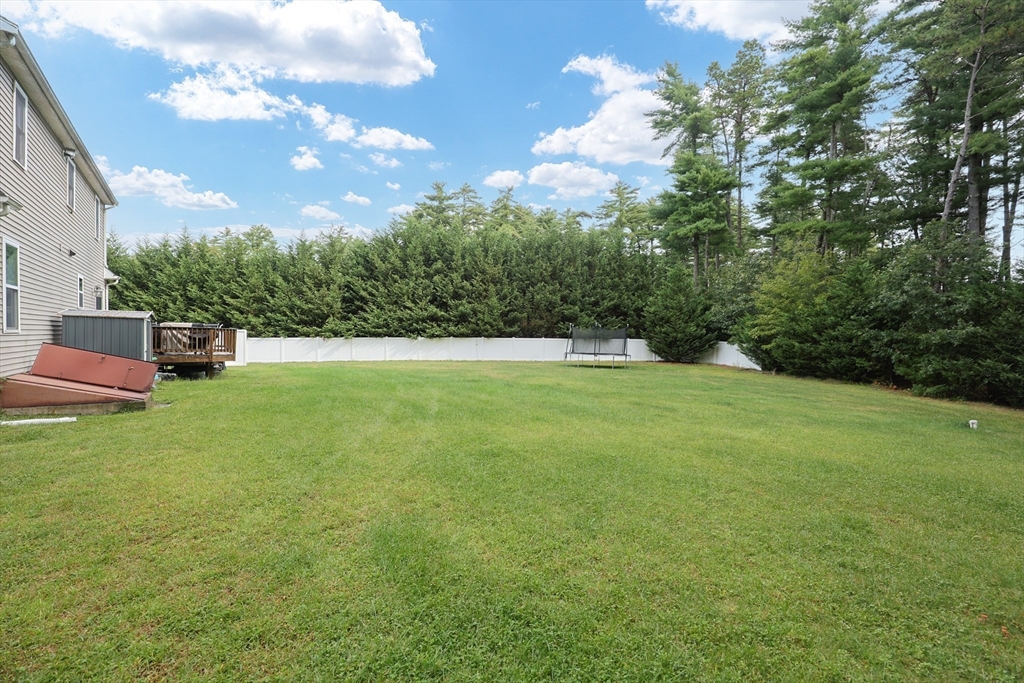 48 Wareham Street Carver, MA 02330 - Photo 11 of 42 a backyard of a house with lots of green space
