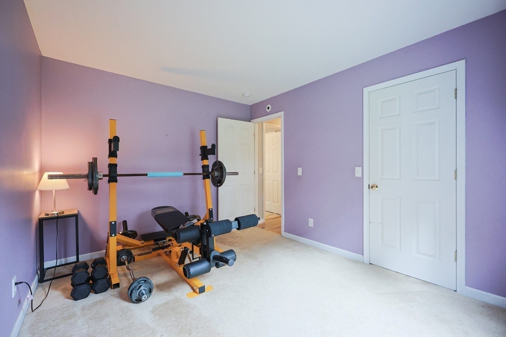 48 Wareham Street Carver, MA 02330 - Photo 26 of 42 a view of a room with gym equipment