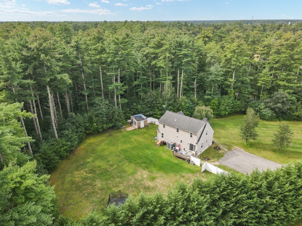 48 Wareham Street Carver, MA 02330 - Photo 3 of 42 a view of a garden with a lake