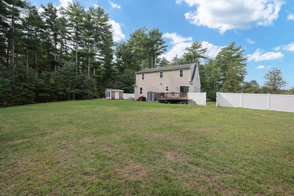 48 Wareham Street Carver, MA 02330 - Photo 10 of 42 a view of a backyard