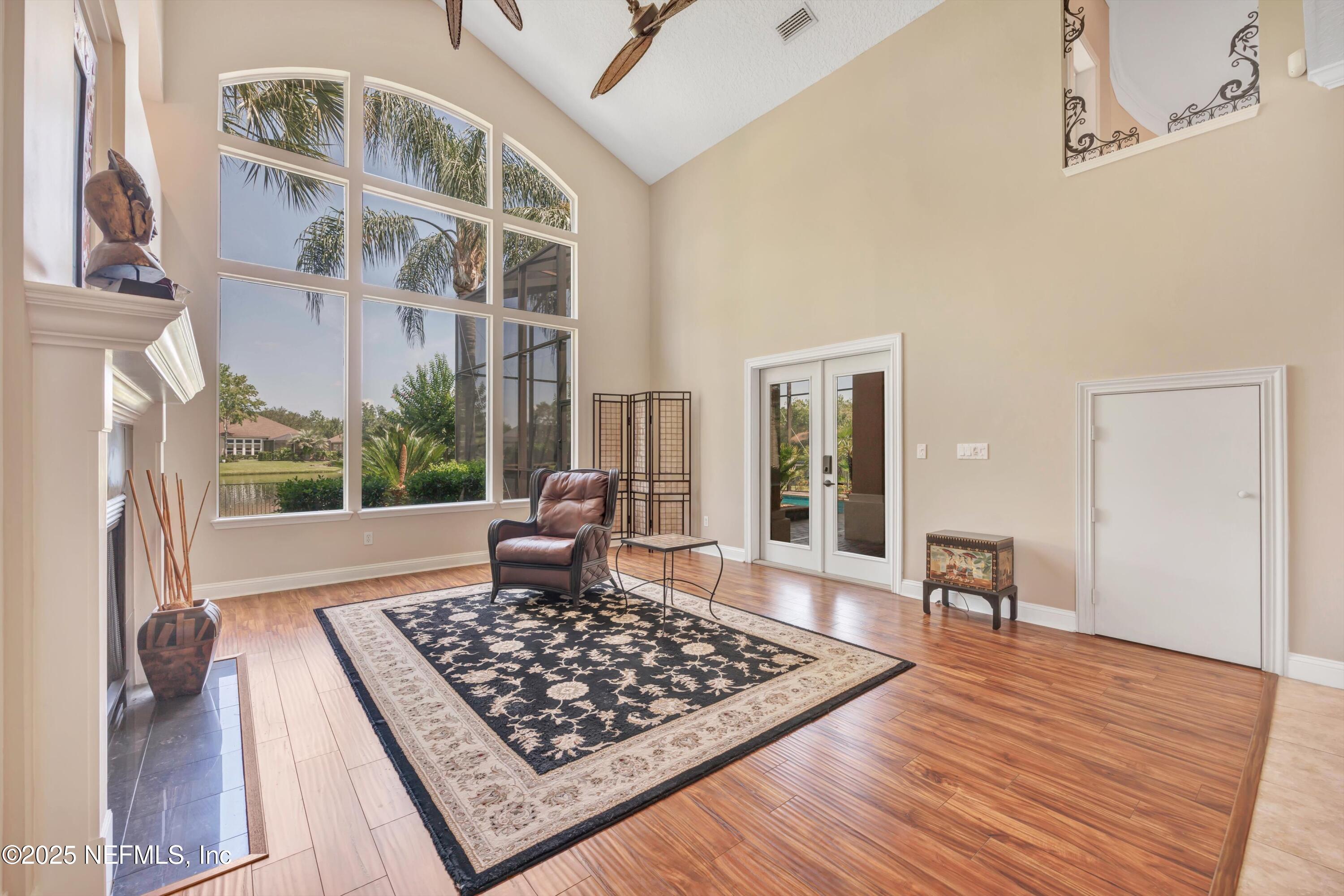 168 Pinehurst Pointe Drive St. Augustine, FL 32092 - Photo 10 of 72 a view of a living room and wooden floor