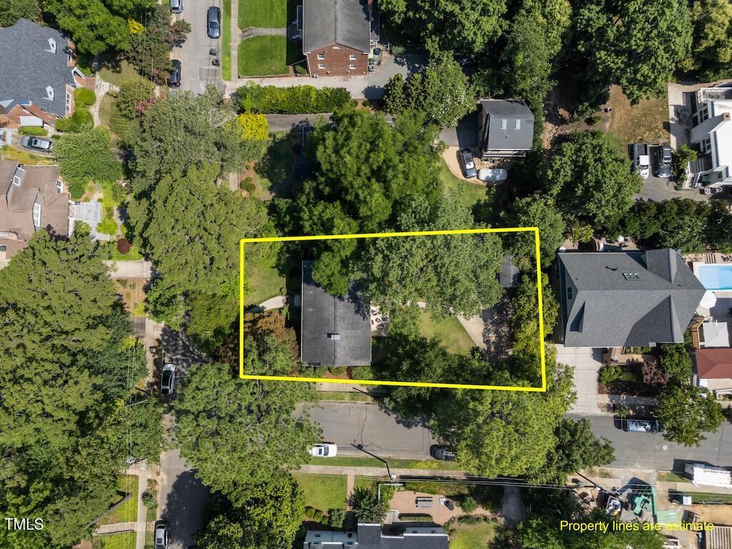 1600 Pineview Street Raleigh, NC 27608 - Photo 36 of 41 Aerial Pineview