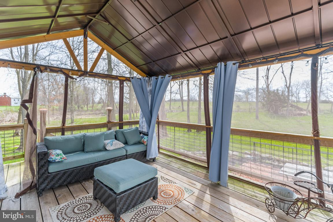 68 Trevanion Road Taneytown, MD 21787 - Photo 48 of 56 Gazebo with draperies
