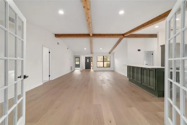 a view of empty room