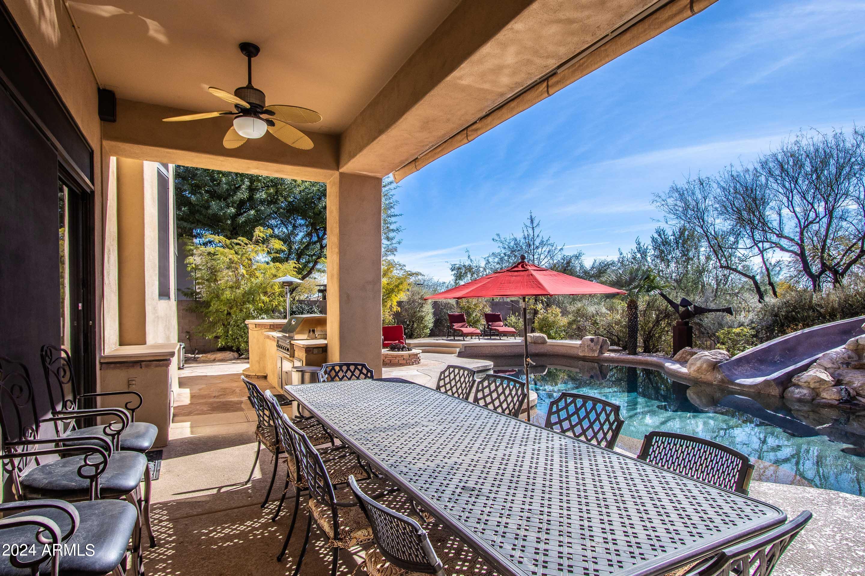 5237 East Hashknife Road Phoenix, AZ 85054 - Photo 24 of 26 Covered Patio