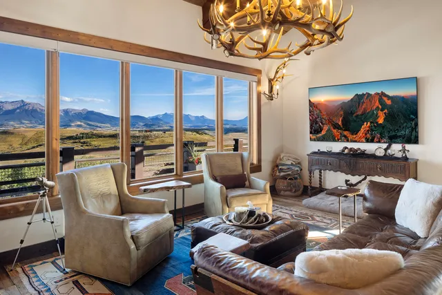 a outdoor living space with furniture