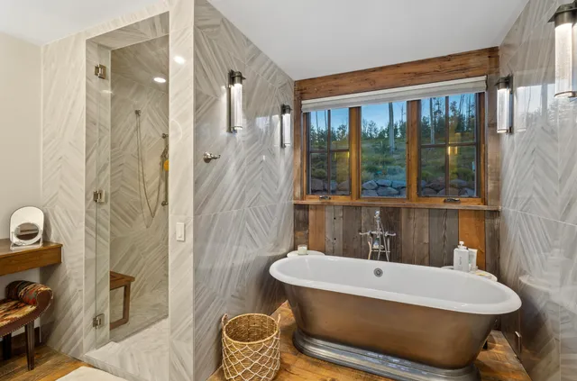 a view of a garage and car parked