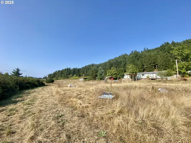 a view of outdoor space with ocean view