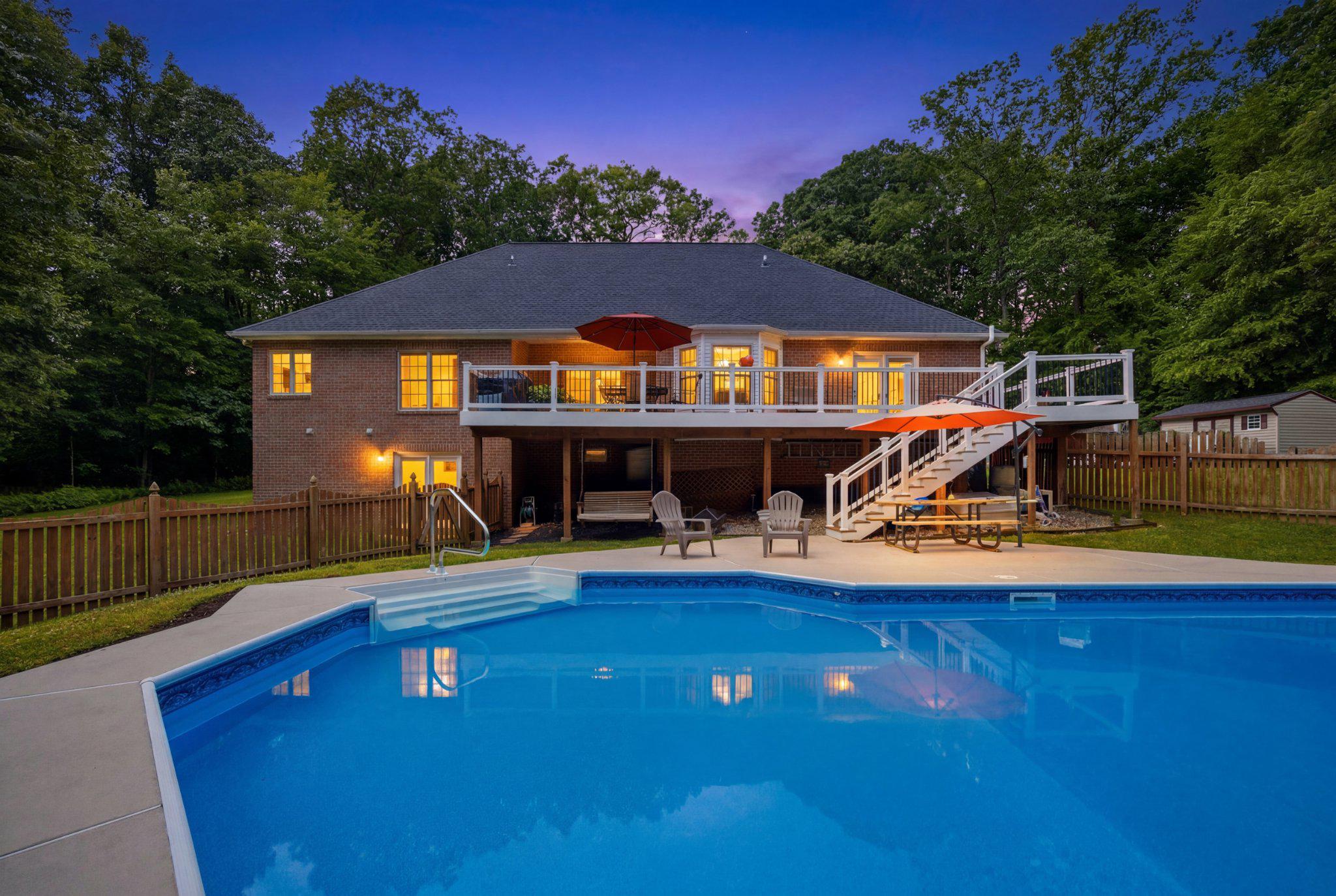 3723 Bay Road Street, MD 21154 - Photo 54 of 57 Imagine your twilight swim