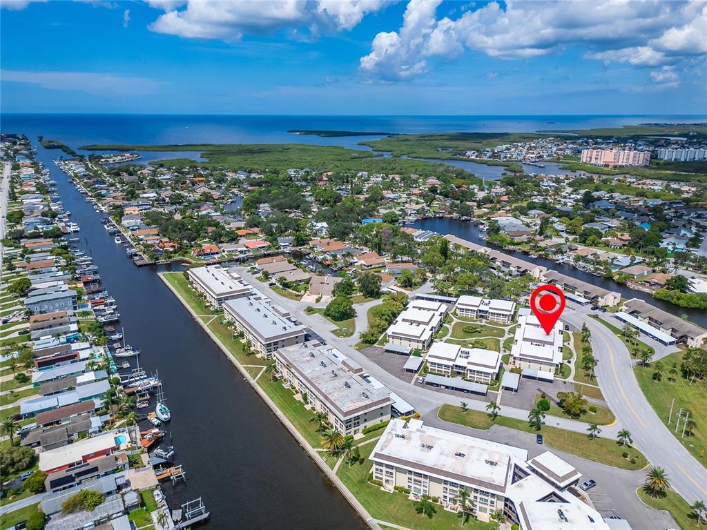 4600 Marine Parkway, Unit 104 New Port Richey, FL 34652 - Photo 64 of 69 an aerial view of a city