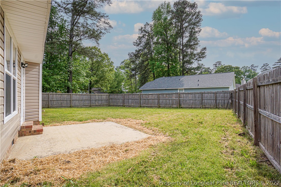 974 Rim Road Fayetteville, NC 28314 - Photo 36 of 40 a view of a backyard