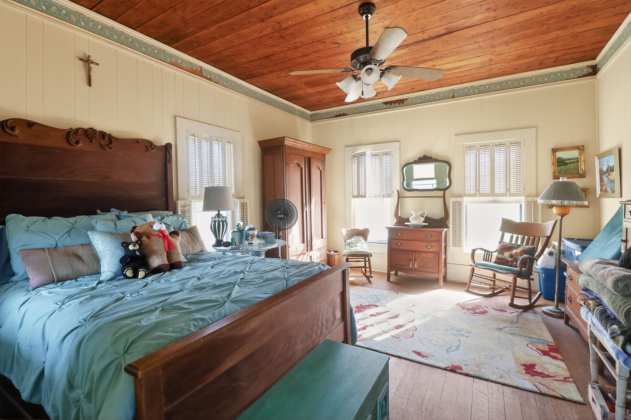950 Ater Ranch Estates Bertram, TX 78605 - Photo 9 of 40 a bed room with a bed and window