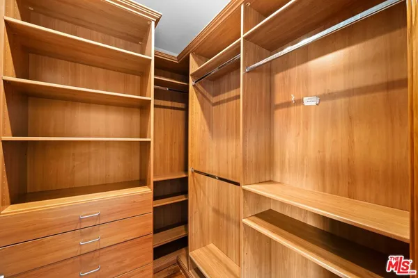 a view of walk in closet