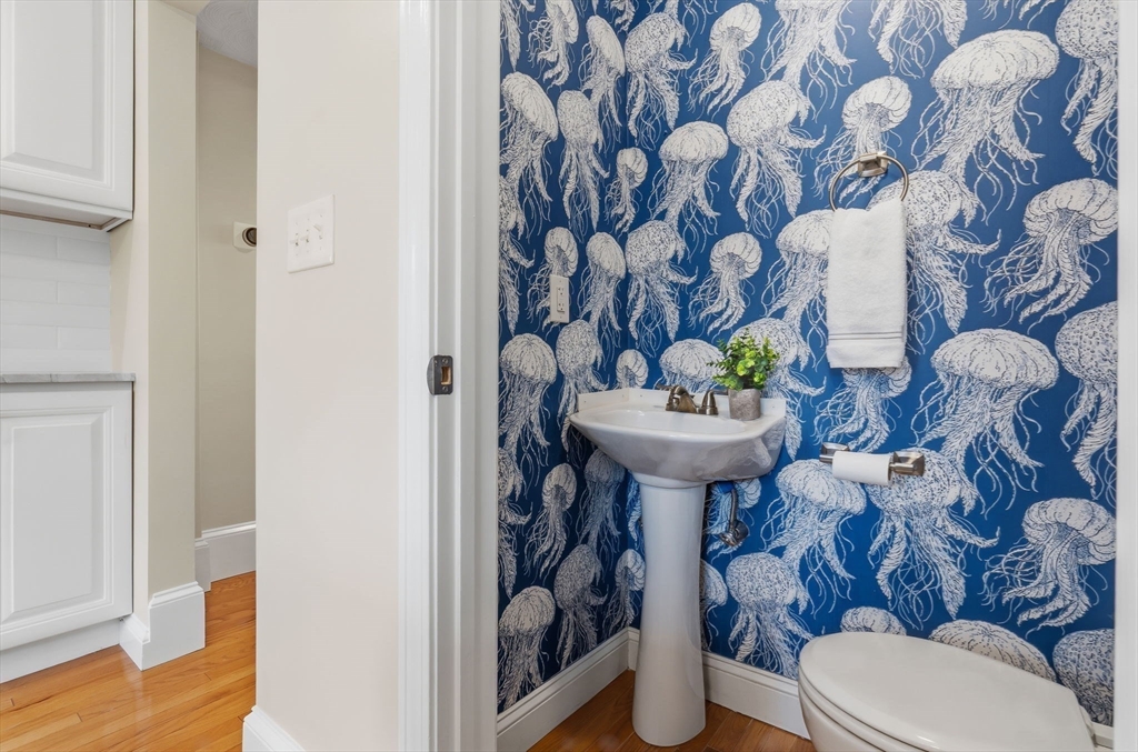 5 Pickett Street Beverly, MA 01915 - Photo 15 of 30 a bathroom with a sink and toilet